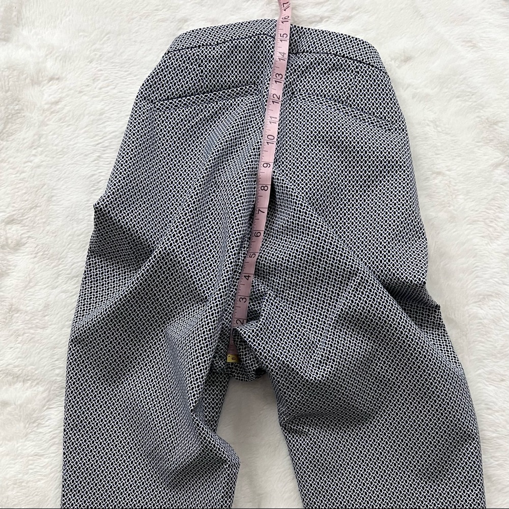 Willi Smith Diamond Pattern Cropped Ankle Pants B… - image 8